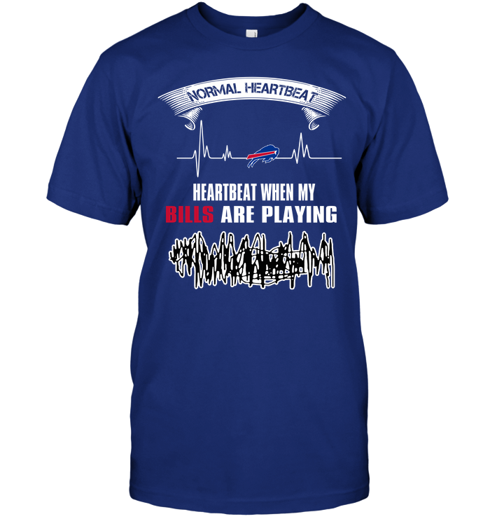 Buffalo Bills "heartbeat" Fan T-Shirt